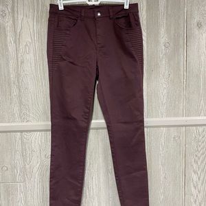 Eggplant Purple Calvin Klein Stretch Jeans S2 NWOT